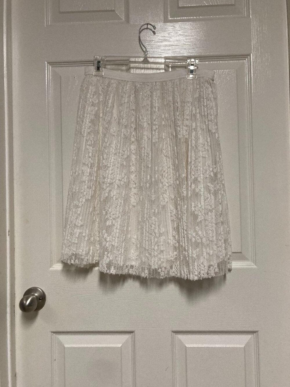 Forever 21 contemporary skirt white size XL women's